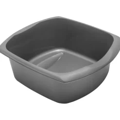 Outlet Metallic 9.5L Rectangular Washing Up Bowl Cleaning