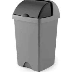 Clearance Metallic Roll Top Bin Bins & Bin Liners