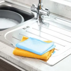 Best Set of 2 Microfibre Kitchen Cloths Cleaning
