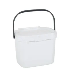 Clearance White & Grey Kitchen Caddy Bins & Bin Liners | Food Storage