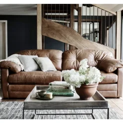 New Bailey 3 Seater Sofa in Byron Tumbleweed 3 Seater Sofas | Sofas