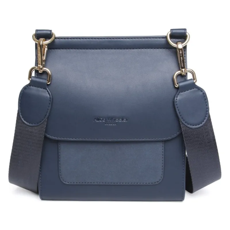 Best Nappa Seville CrossBody Bag Navy Bags & Accessories