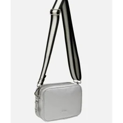 Best Silver Soho Duel Compartment Camera Cross Body Bag Bags & Accessories