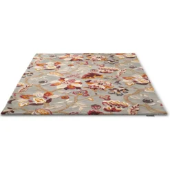 Fashion Amanpuri Grey Plum Rug Ethnic Designs