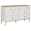 Online Anders Cashmere Wide 7 Drawer Chest Chest Of Drawers