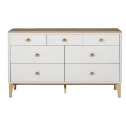 Online Anders Cashmere Wide 7 Drawer Chest Chest Of Drawers