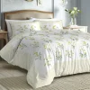 Sale Elise Yellow Double Duvet Cover Set Duvet Covers