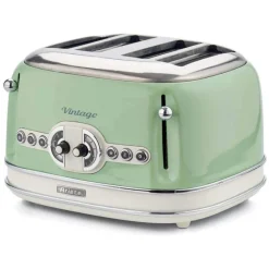Best Vintage 4 Slice Toaster Green Kettles & Toasters