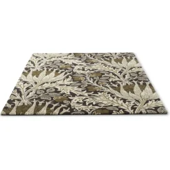 Online Artichoke Charcoal Mustard Rug Ethnic Designs