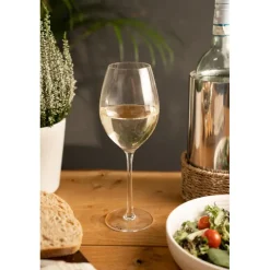 Hot Ripple Four Pack White Wine Glasses Glassware