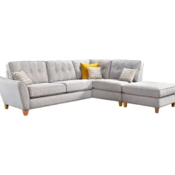 Best Ashton Large Corner Sofa with Chaise Footstool Corner Sofas | Sofas