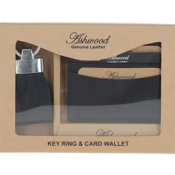 Clearance Black Wallet & Keyring Gift Set Bags & Accessories