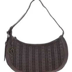 Online Brown Woven Leather Shoulder Bag Bags & Accessories
