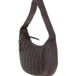 Online Brown Woven Leather Shoulder Bag Bags & Accessories