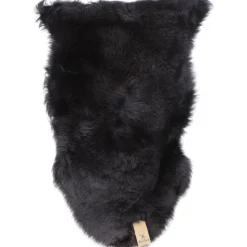 New Sheepskin Rug Chocolate Plain Rugs