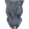 Clearance Sheepskin Rug Charcoal Plain Rugs