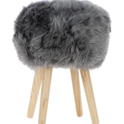 Outlet Wool Stool Grey Footstools