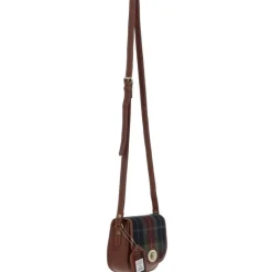 Sale x Harris Tweed Saddle Crossbody Bag Bags & Accessories