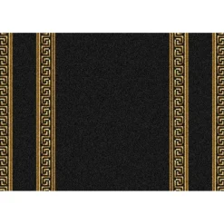 Best Athenia In Runner Black Carpet Hall, Stairs & Landing Carpets | Bedroom Carpets