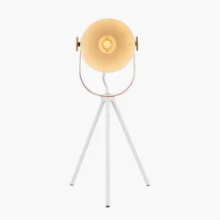 Best Auden White Metal Tripod Table Lamp Table Lamps