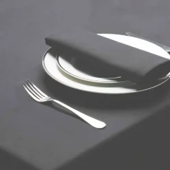 Discount Amalfi Tablecloth Pewter Table Linen, Napkins & Mats