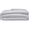 Online Brushed Cotton Grey Duvet Cover Duvet Covers