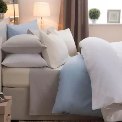 Sale Grey Brushed Cotton Sheet Sheets & Pillow Cases