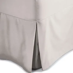 Outlet Ivory 200 Thread Count Plain Dyed Valances Sheets & Pillow Cases