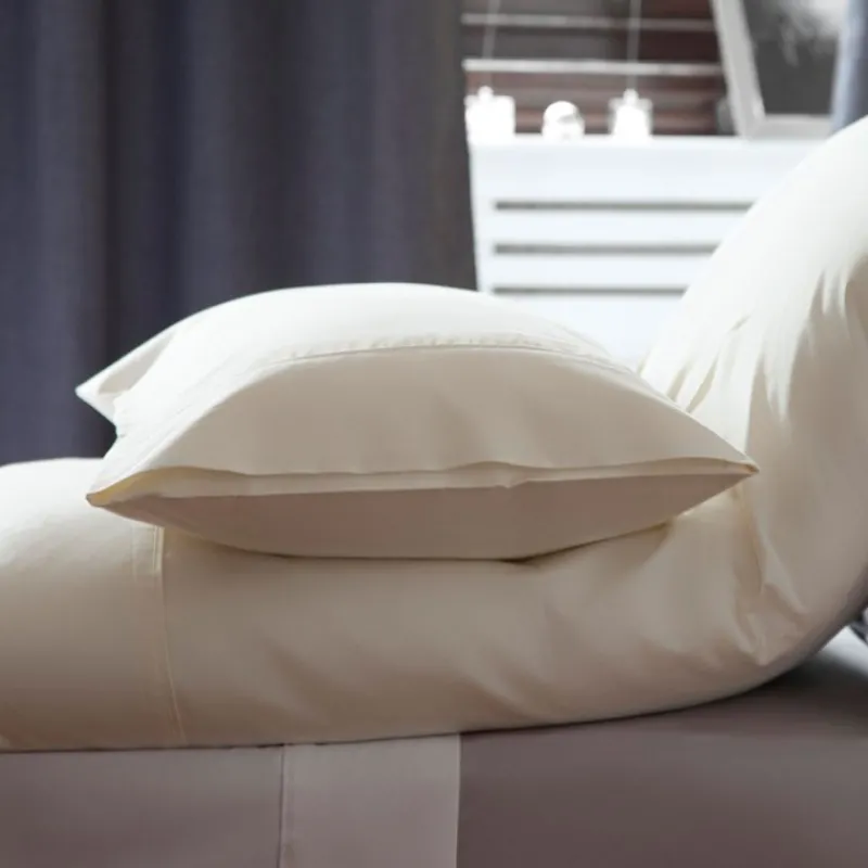 Hot Ivory 500 Thread Count Premium Blend Duvet Cover Duvet Covers