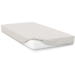Online Ivory 200 Thread Count Egyptian Cotton Plain Dyed Sheet Sheets & Pillow Cases