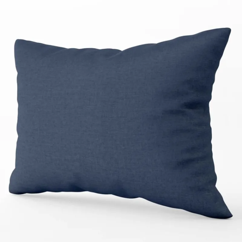 Best Navy 200 Thread Count Plain Dyed Pillowcase Sheets & Pillow Cases