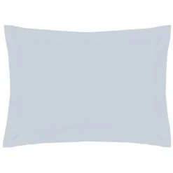Clearance Ocean 200 Thread Count Egyptian Cotton Plain Dyed Oxford Pillowcase Sheets & Pillow Cases