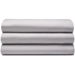 Clearance Oyster 200 Thread Count Egyptian Cotton Plain Dyed Sheet Sheets & Pillow Cases