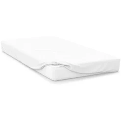 Clearance White 200 Thread Count Plain Dyed Sheet Sheets & Pillow Cases
