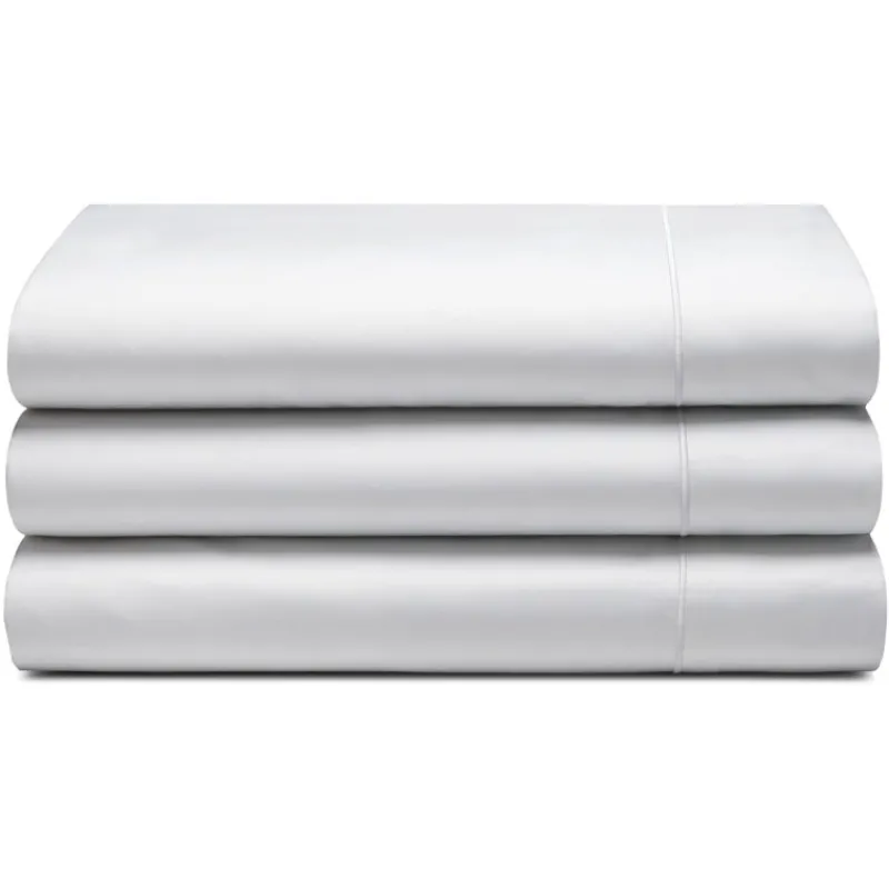 Sale White 400 Thread Count Egyptian Cotton Plain Dyed Sheet Sheets & Pillow Cases