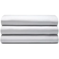 Best White 200 Thread Count Egyptian Cotton Plain Dyed Sheet Sheets & Pillow Cases