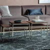 Hot Bletchley Coffee Table Nest In Walnut Coffee Tables