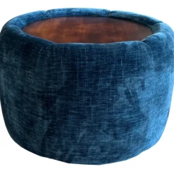 Discount Boulevard Table Stool in Kobe Prussian Footstools