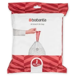 Sale Code J 20-25 Litre 40 PerfectFit Bags Bins & Bin Liners