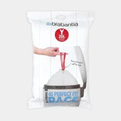 Sale 20L Perfect Fit Bags x40 Bins & Bin Liners