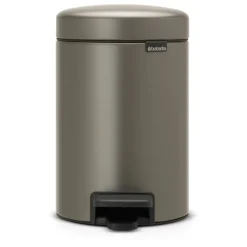 Outlet NewIcon Pedal Bin Platinum Bins & Bin Liners