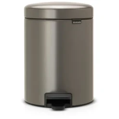 Outlet NewIcon Pedal Bin Platinum Bins & Bin Liners