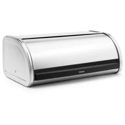Outlet Roll Top Bread Bin Matt Steel Food Storage