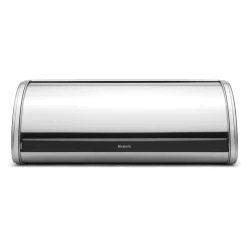 Outlet Roll Top Bread Bin Matt Steel Food Storage