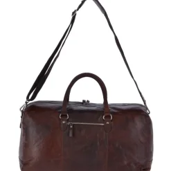 Best Brandy Mens Leather Holdall Travel & Luggage