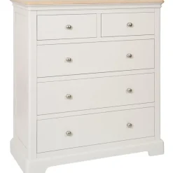 Clearance Broadway 2 Over 3 Chest in Grey Mist Chest Of Drawers