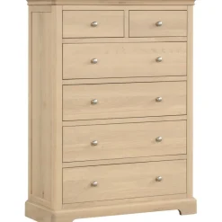 Fashion Broadway 2 Over 4 Chest in Oak Chest Of Drawers