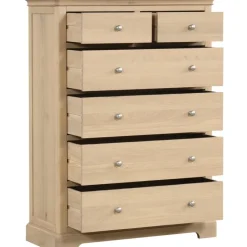 Fashion Broadway 2 Over 4 Chest in Oak Chest Of Drawers