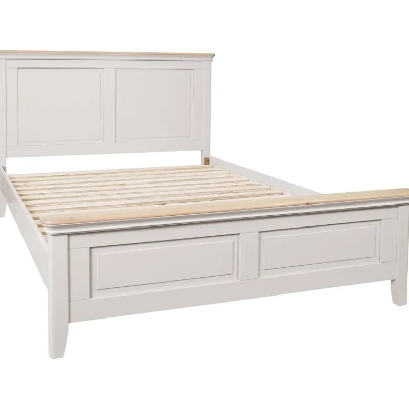 Clearance Broadway High Foot End Bed Frame in Grey Mist Bed Frames