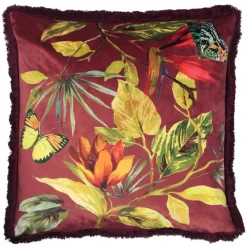 Hot Cahala Tropical Cushion Berry Cushions